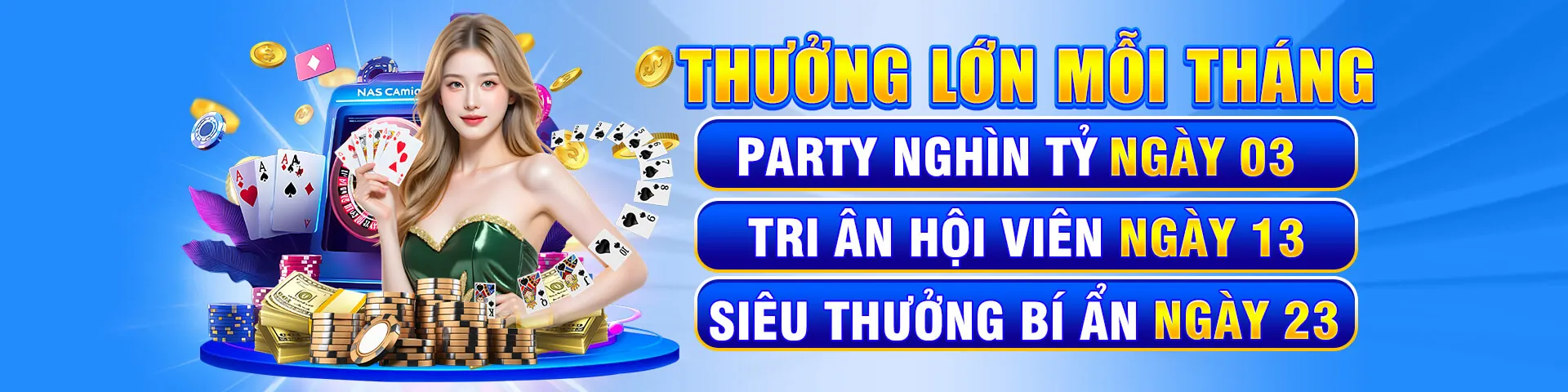 Banner khuyến mãi hoàn trả hàng tuần